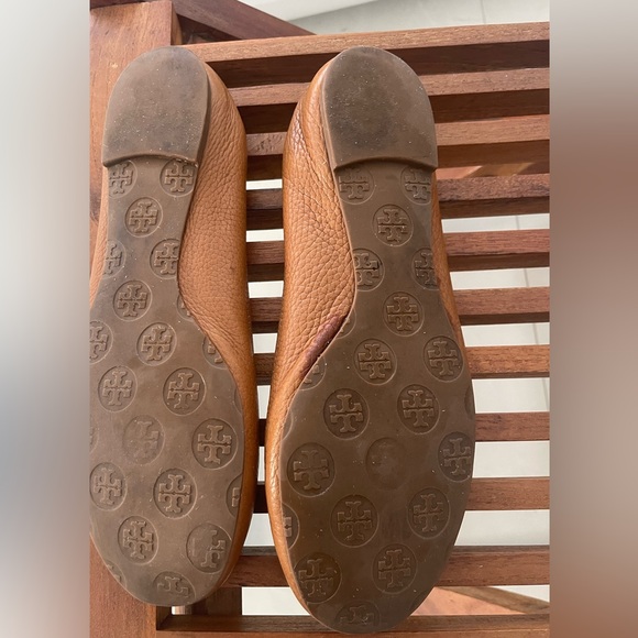 Tory Burch Tan Ballet Flats Size 8.5 - Picture 7 of 7